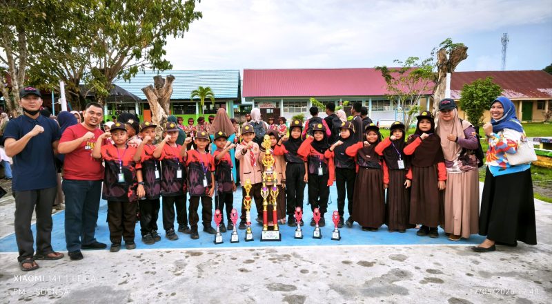 Tim Pramuka UPT SD Negeri 115 Pinrang Ukir Keberhasilan Membanggakan pada Ajang Pramuka Tangguh Tingkat Kabupaten